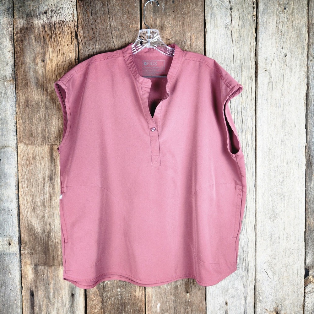 FIGS Sleeveless Scrub Top Technical Collection Oversized